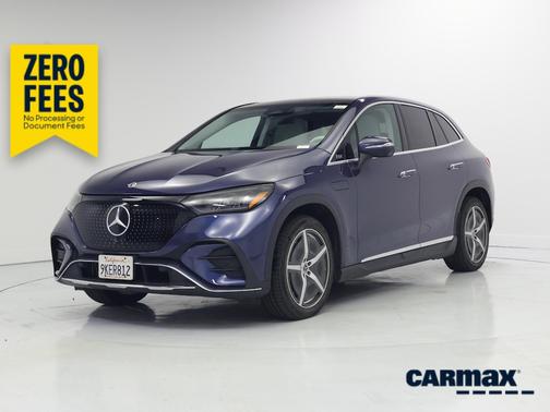 Blue 2023 Mercedes-Benz EQE 500