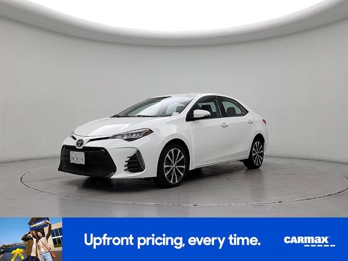 White 2017 Toyota Corolla SE