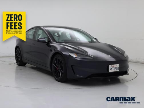 Gray 2024 Tesla Model 3 Performance