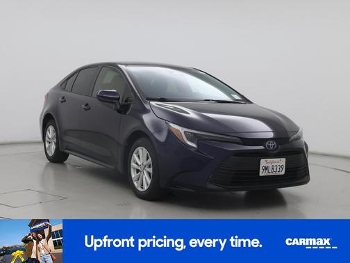 Blue 2024 Toyota Corolla Hybrid LE