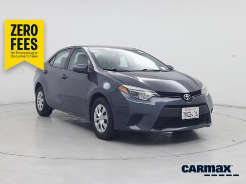 Blue 2016 Toyota Corolla L
