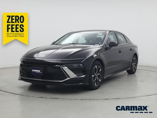 Black 2024 Hyundai SONATA SEL