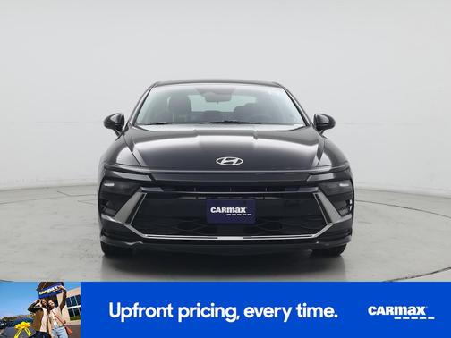Black 2024 Hyundai SONATA SEL