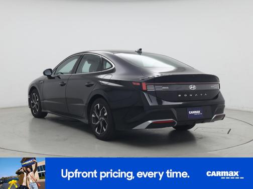 Black 2024 Hyundai SONATA SEL
