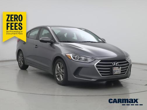 Gray 2018 Hyundai ELANTRA SEL