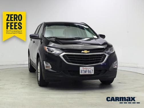 Blue 2021 Chevrolet Equinox LT