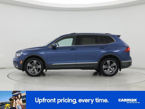 Blue 2018 Volkswagen Tiguan SEL Premium