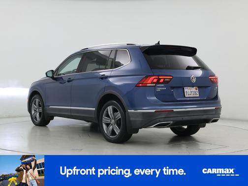 Blue 2018 Volkswagen Tiguan SEL Premium