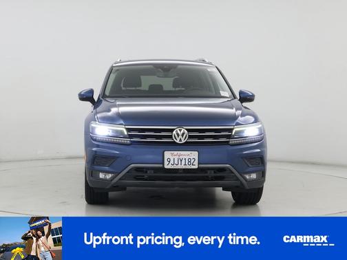 Blue 2018 Volkswagen Tiguan SEL Premium
