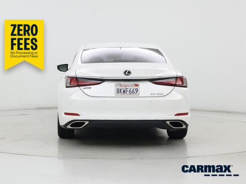 White 2019 Lexus ES 350