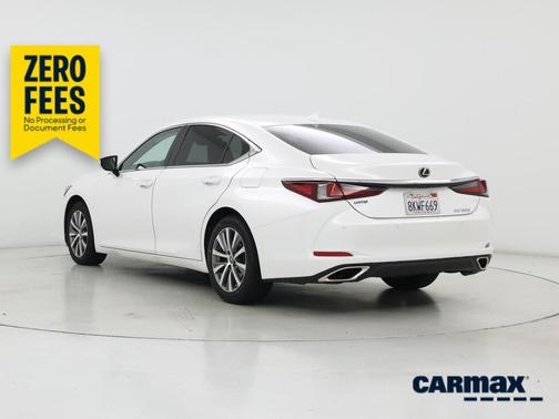 White 2019 Lexus ES 350
