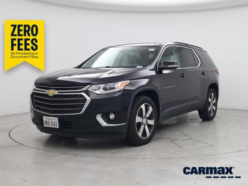 Black 2020 Chevrolet Traverse LT Leather