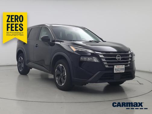 Black 2024 Nissan Rogue SV
