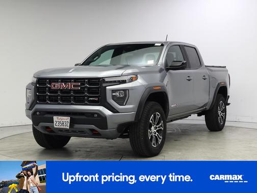 Silver 2023 GMC Canyon AT4