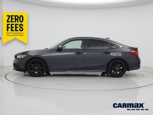 Gray 2024 Honda Civic Touring