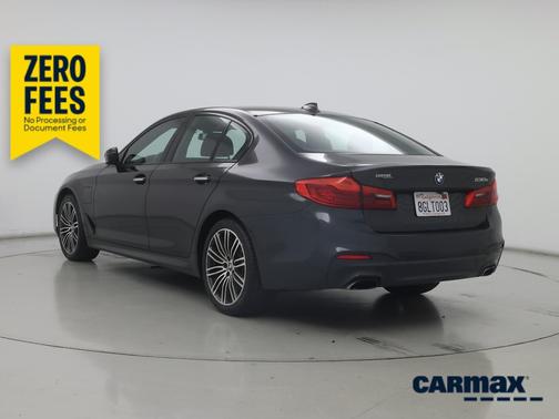 Black 2018 BMW 530e iPerformance
