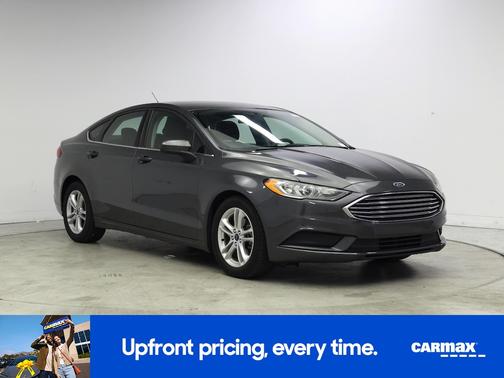 Gray 2018 Ford Fusion SE