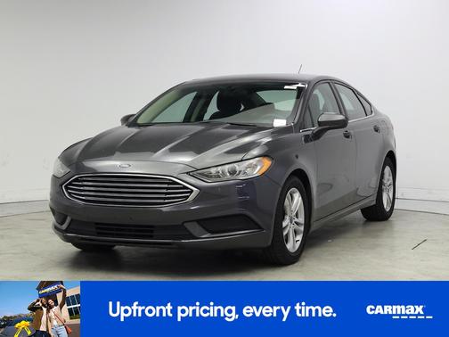 Gray 2018 Ford Fusion SE