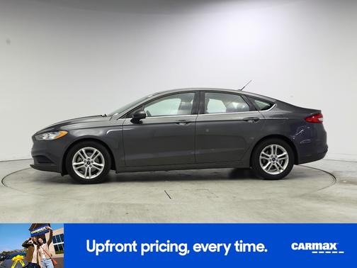 Gray 2018 Ford Fusion SE