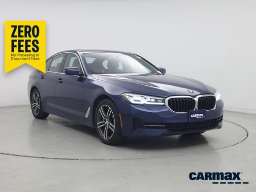 Blue 2021 BMW 530e