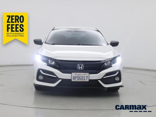 White 2020 Honda Civic Sport