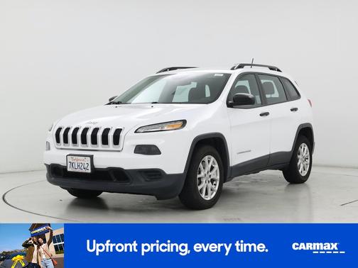 White 2016 Jeep Cherokee Sport