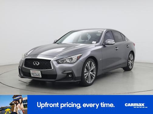 Gray 2019 INFINITI Q50 Sport