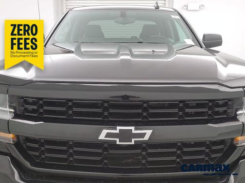Black 2018 Chevrolet Silverado 1500 Custom