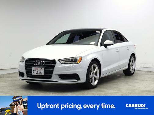 White 2015 Audi A3 Premium