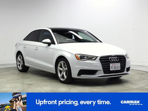 White 2015 Audi A3 Premium