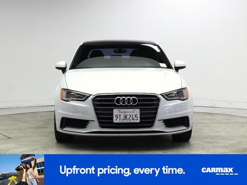 White 2015 Audi A3 Premium