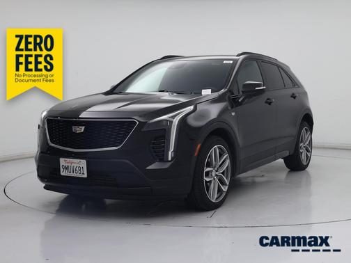 Black 2021 Cadillac XT4 Sport