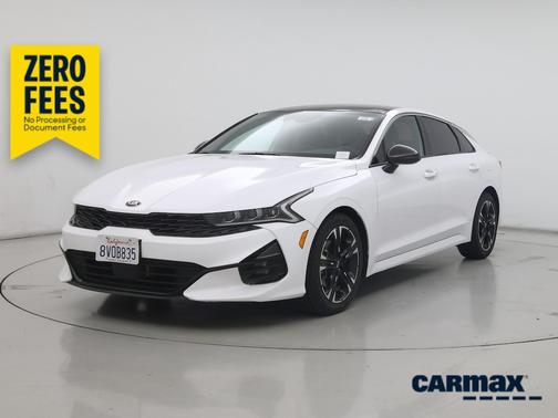 White 2021 Kia K5 GT-Line