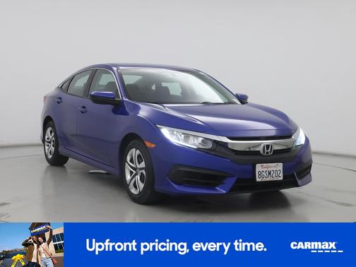 Blue 2018 Honda Civic LX