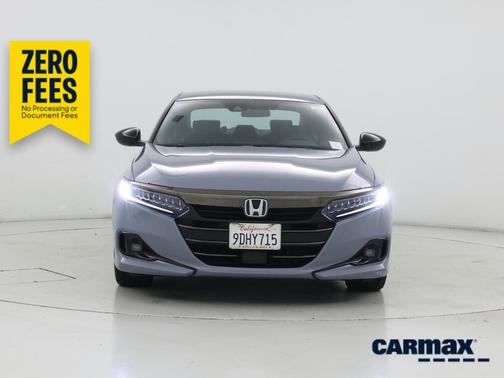 Gray 2022 Honda Accord Hybrid Sport