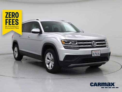 Silver 2018 Volkswagen Atlas S