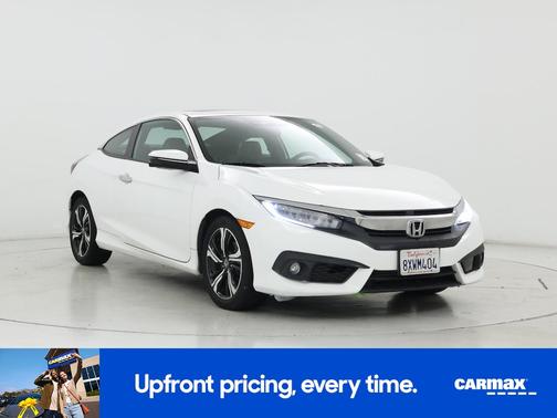 White 2016 Honda Civic Touring