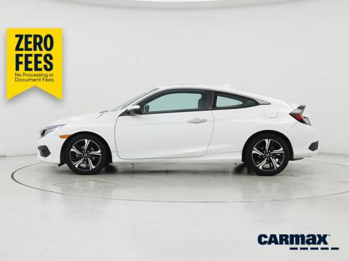 White 2016 Honda Civic Touring