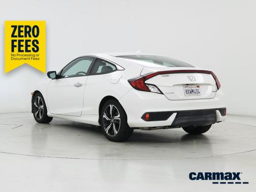 White 2016 Honda Civic Touring