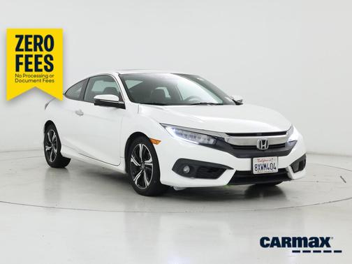 White 2016 Honda Civic Touring