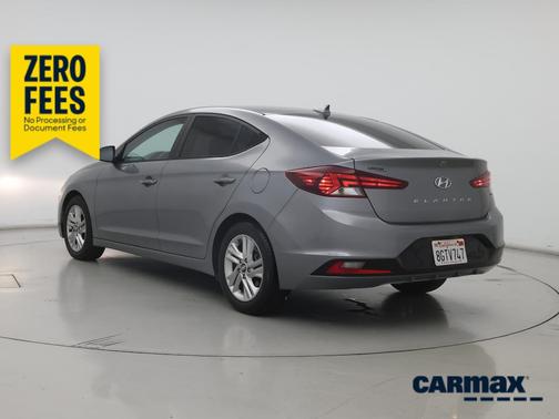 Gray 2019 Hyundai ELANTRA Value Edition