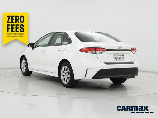 White 2023 Toyota Corolla LE