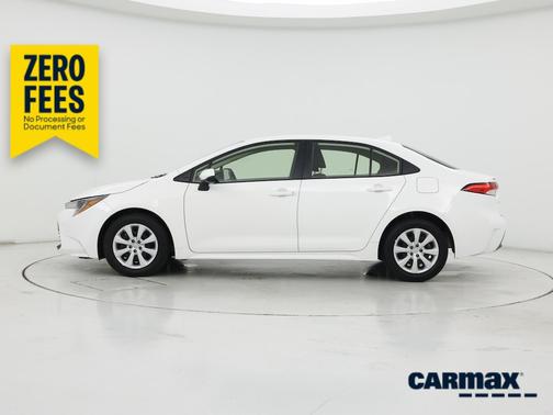 White 2023 Toyota Corolla LE