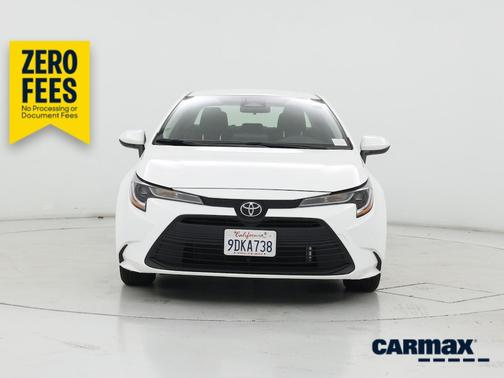 White 2023 Toyota Corolla LE