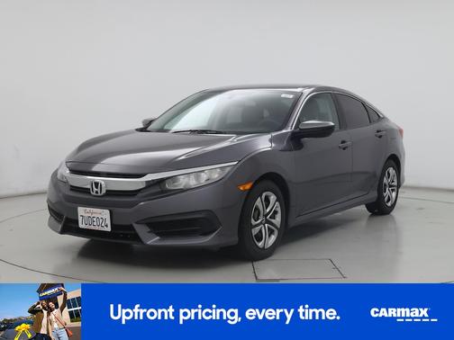 Gray 2016 Honda Civic LX