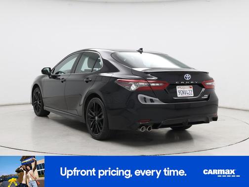 Black 2023 Toyota Camry Hybrid XSE