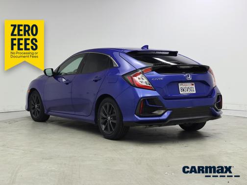 Blue 2021 Honda Civic EX