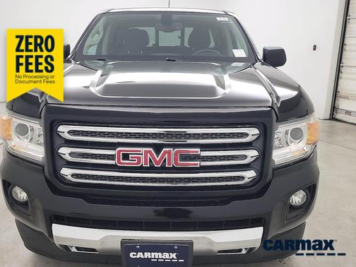 Black 2017 GMC Canyon SLE