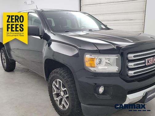 Black 2017 GMC Canyon SLE