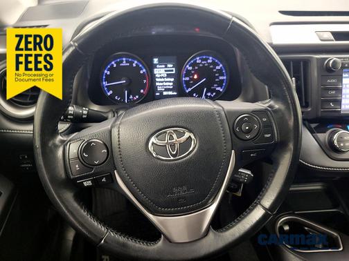 Gray 2018 Toyota RAV4 XLE